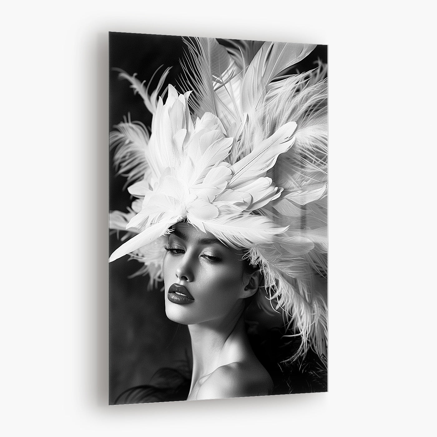 Woman with Feathers 2