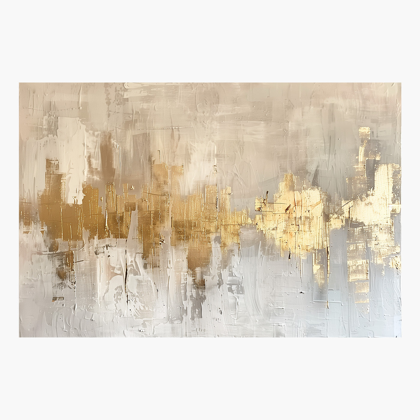 Gold Leaf Abstract